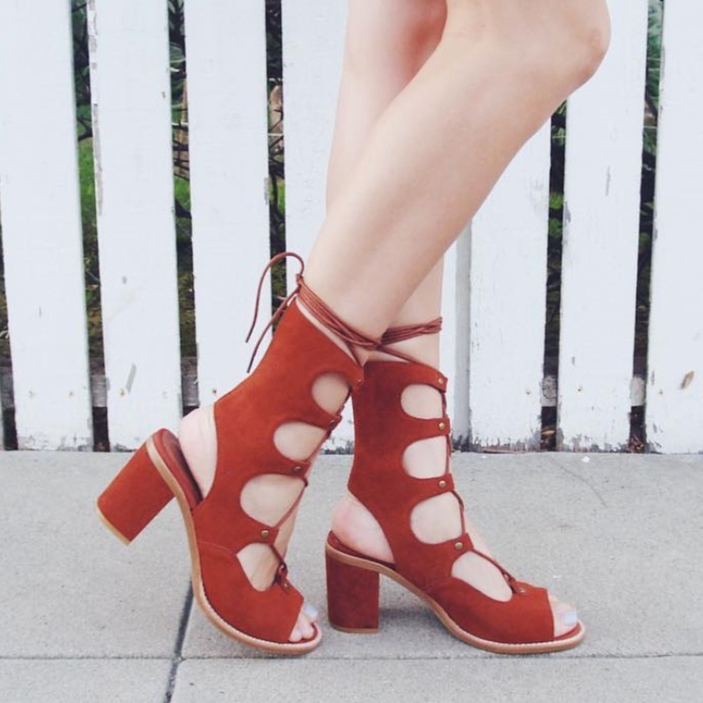 Free People Heeled Sandal